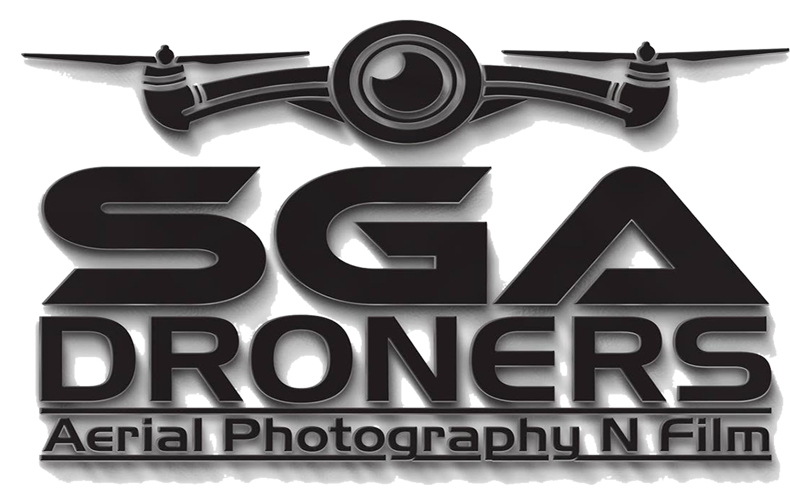 SGA Droners logo design